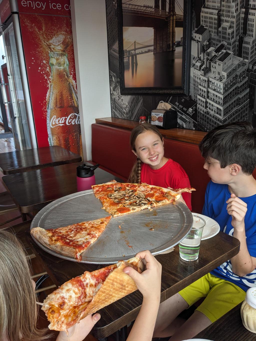 Our new home, uniforms, and NY&nbsp;Pizza